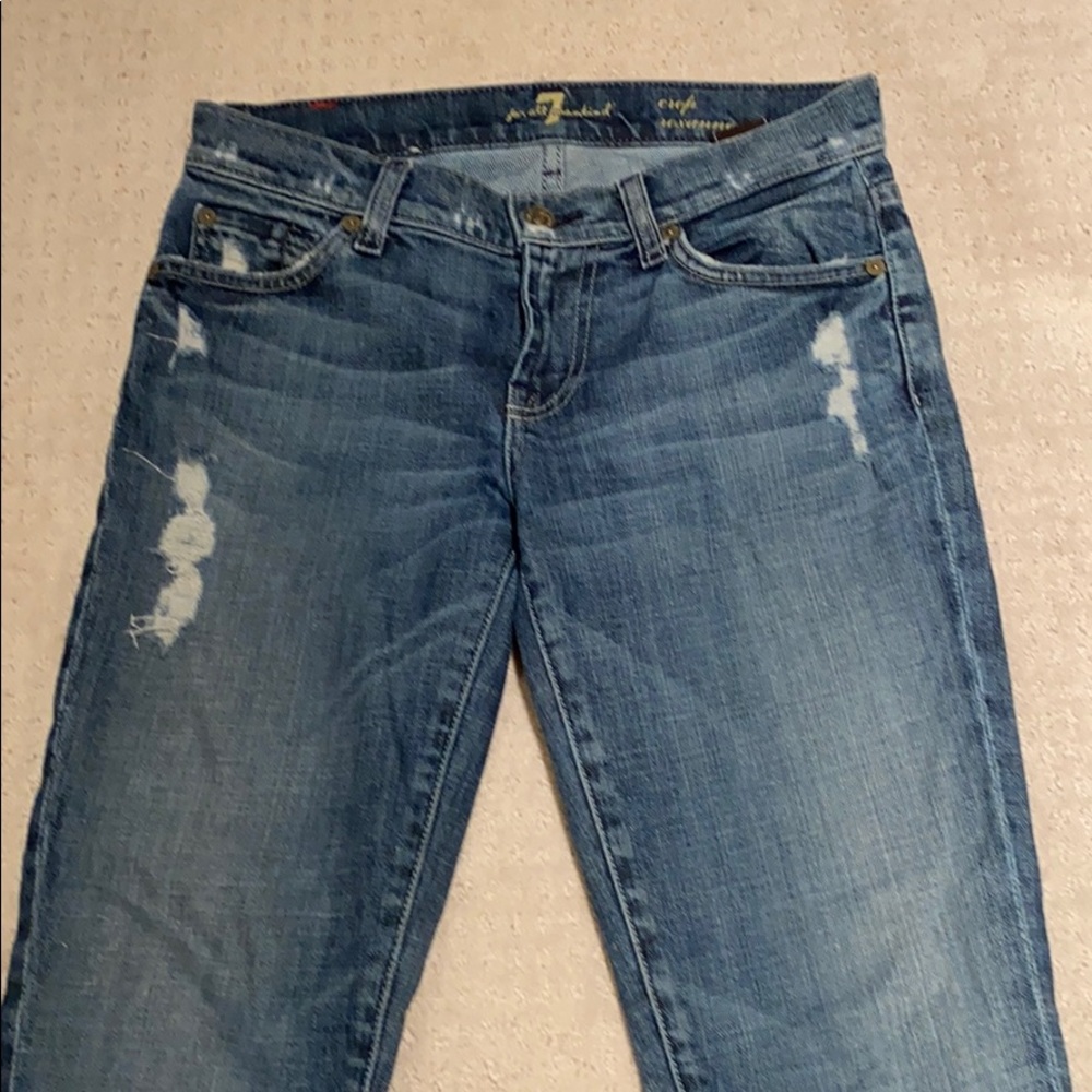 7 for All Mankind, cropped Roxanne fit
